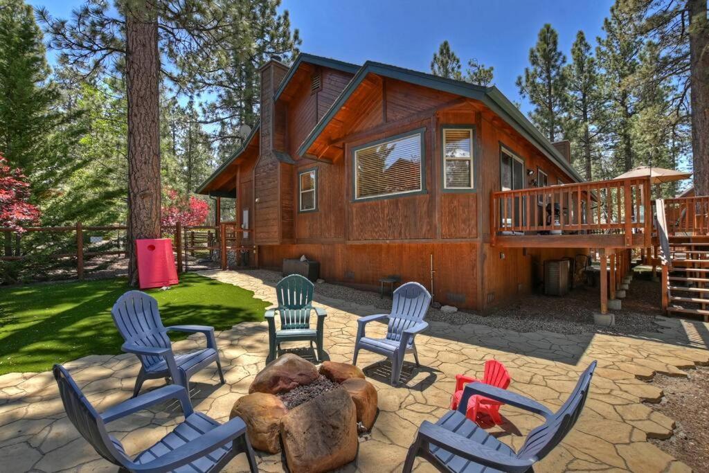 Teakwood - 3-Br Spa, Fire Pit, Quiet, Ac, Centrally Located Big Bear Lake Exterior foto