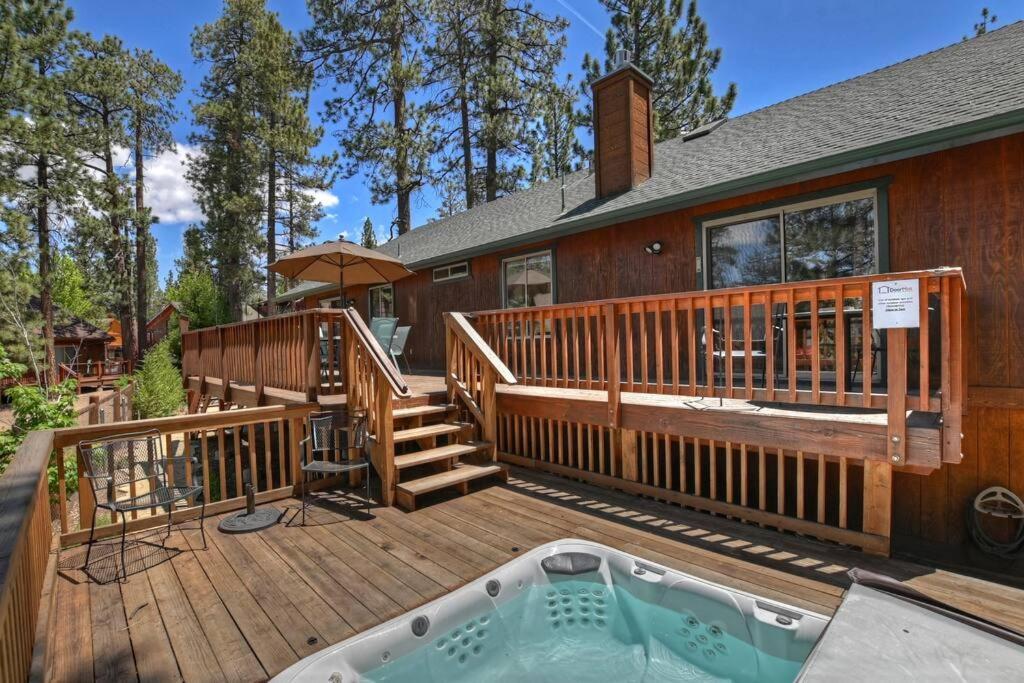Teakwood - 3-Br Spa, Fire Pit, Quiet, Ac, Centrally Located Big Bear Lake Exterior foto